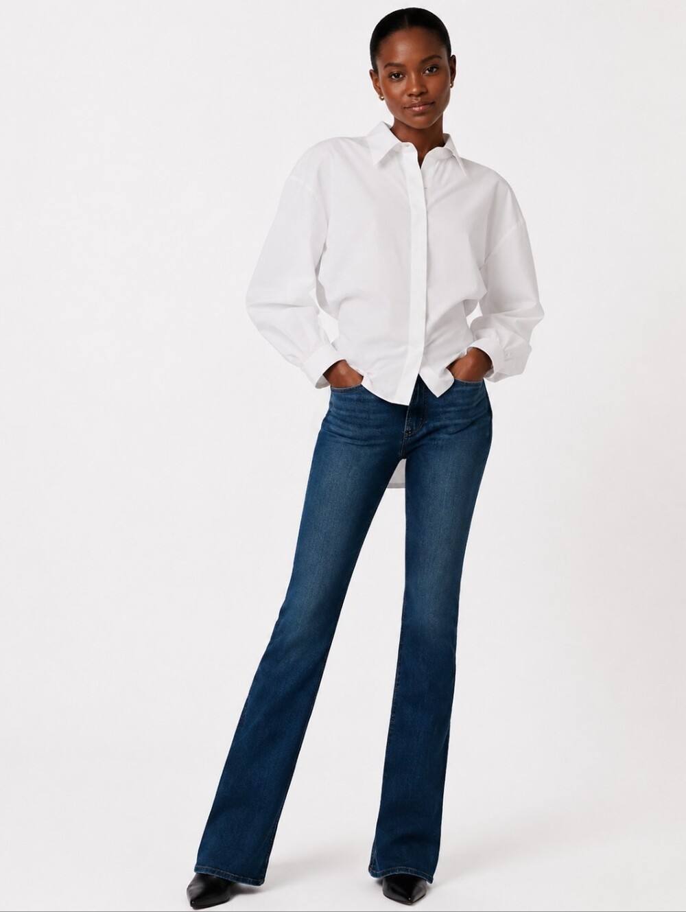 ❤️ HUDSON HIGH RISE BARBARA BOOTCUT JEANS IN LEGENDS WASH, 4S (27 SHORT)